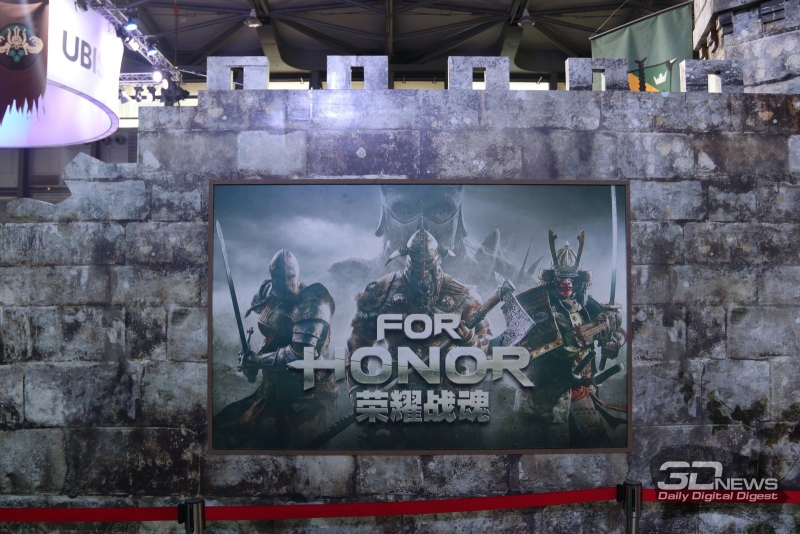  For Honor на стенде Ubisoft в рамках Chinajoy 2017 