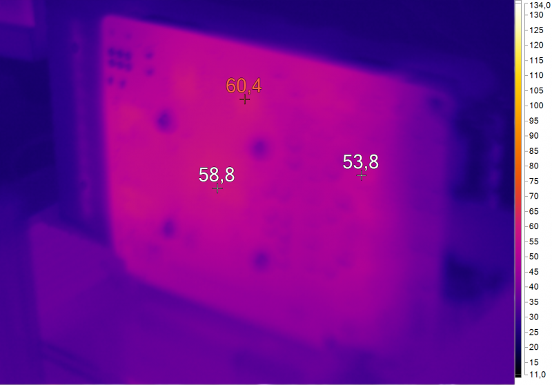  Нагрев Inno3D N1050-1DDV-E5CM 