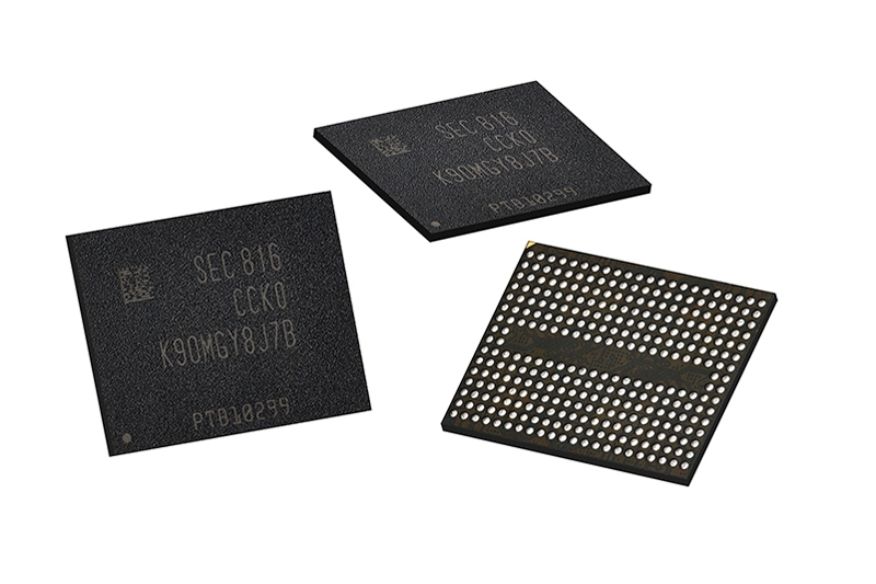  Микросхемы 96-слойной 3D NAND производства Samsung 