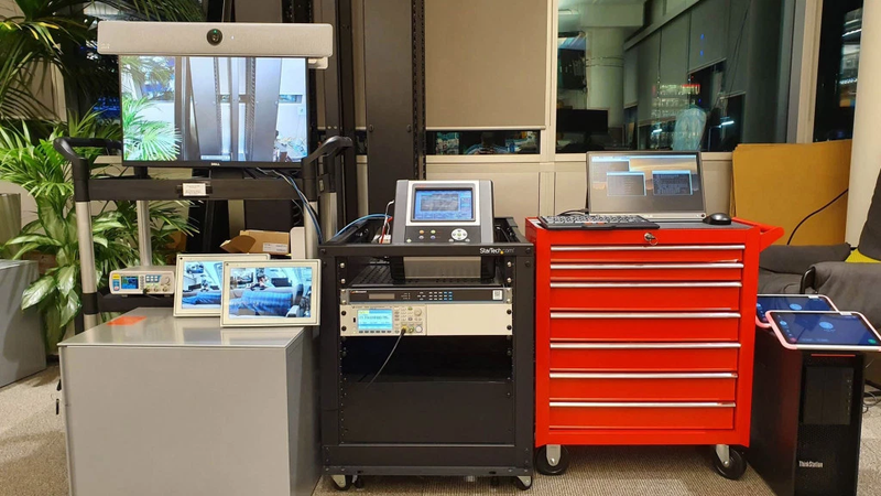  Одна из тестовых NTP-платформ *** 