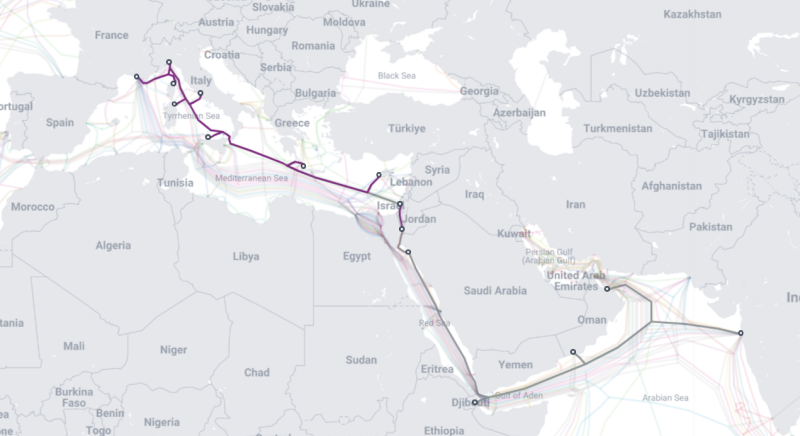  Источник изображения: Submarine Cable Map 