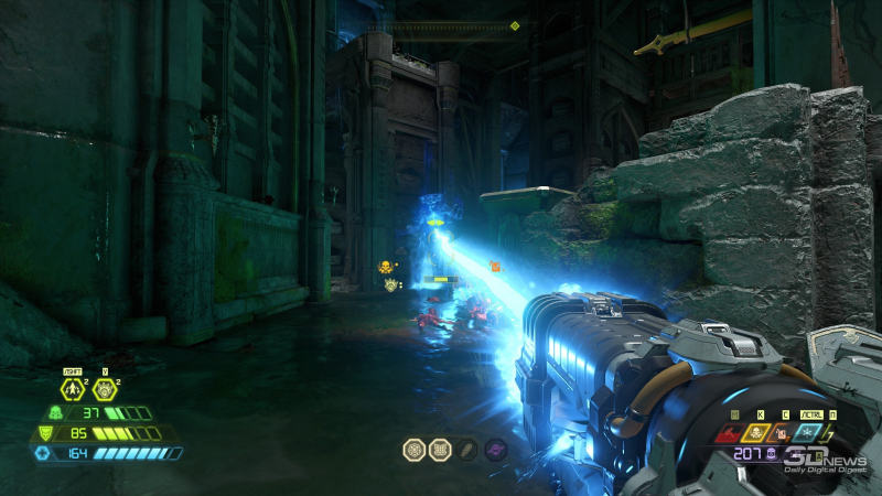  If there is something strange   In your neighborhood   Who you gonna call?   Doom Slayer! 