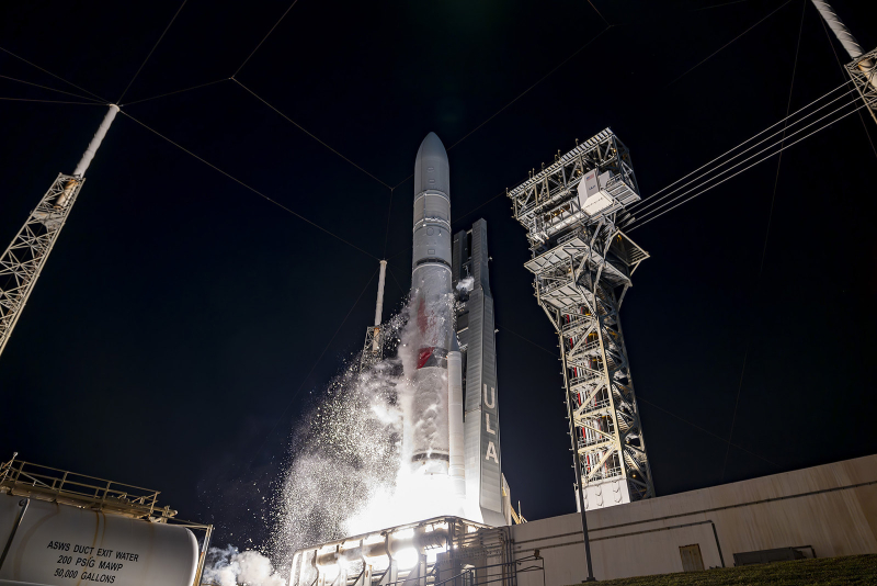  Первый пуск ракеты Vulcan Centaur с лунным зондом Peregrine. Фото United Launch Alliance (ULA) 