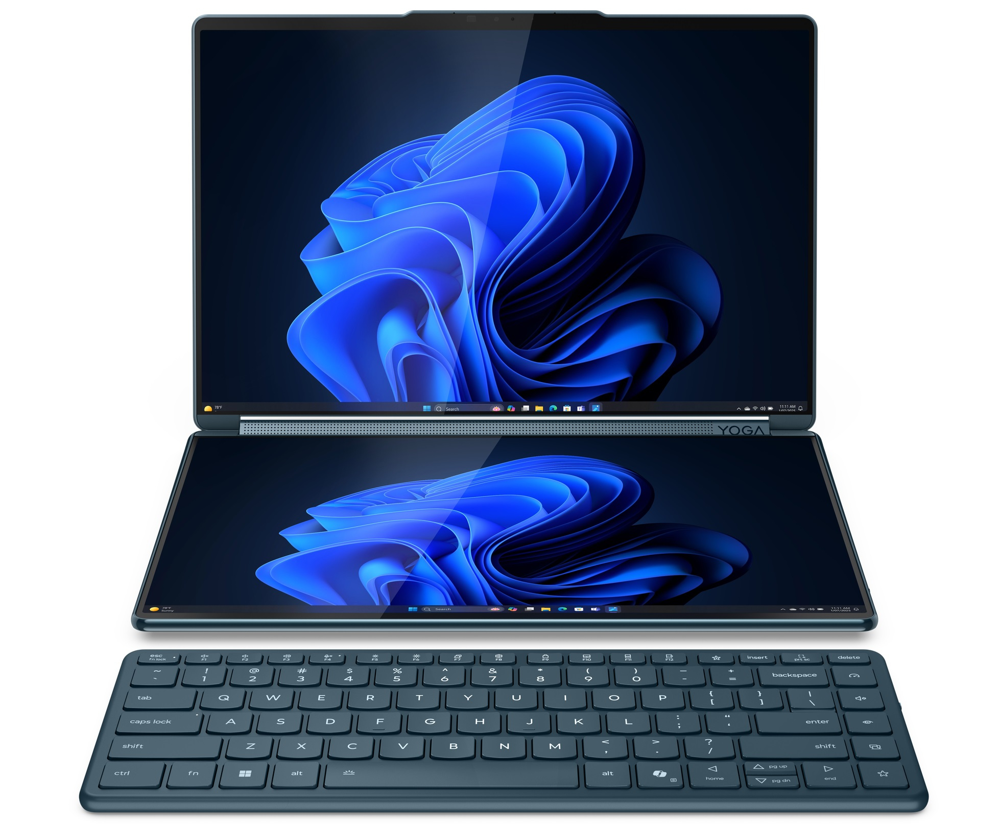 Lenovo обновила ноутбук Yoga Book 9i с двумя экранами — он стал