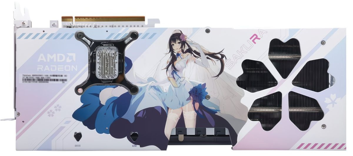 Yeston представила Radeon RX 9070 XT в ярких исполнениях Sakura и