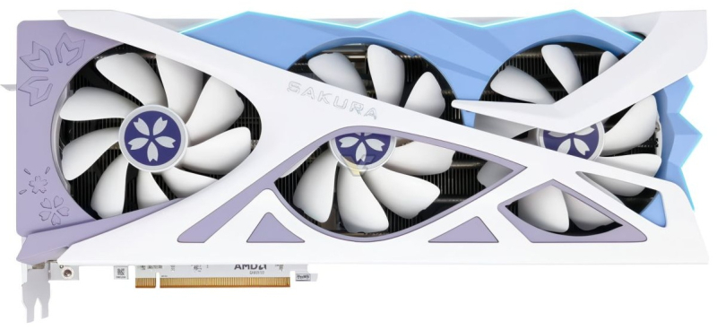  Yeston Radeon RX 9070 XT Sakura 