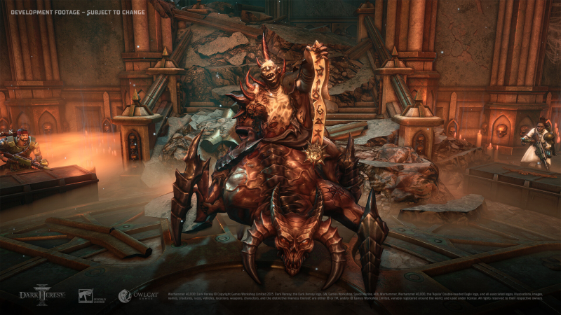  Warhammer 40,000: Dark Heresy базируется на одноимённой настольной ролевой игре 