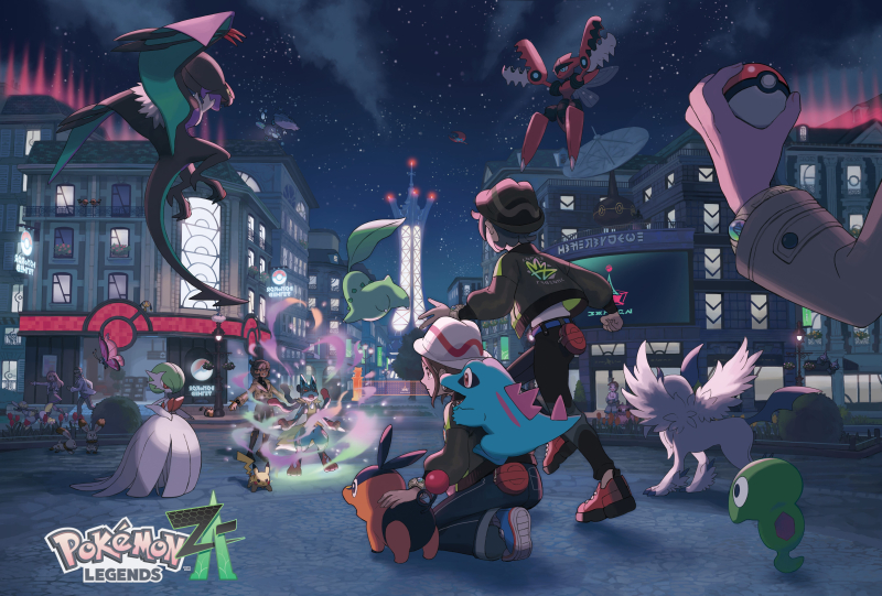  Ключевая иллюстрация Pokemon Legends: Z-A 