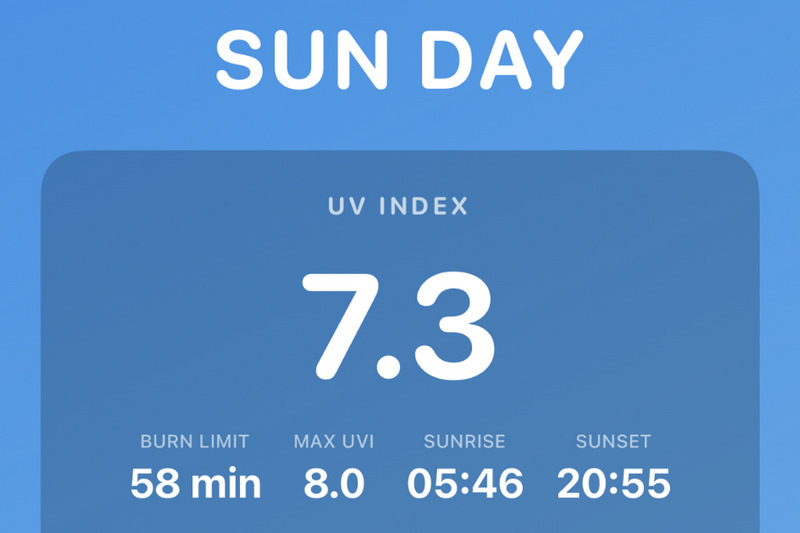 Джек Дорси выпустил второе приложение за неделю — Sun Day поможет не сгореть на солнце