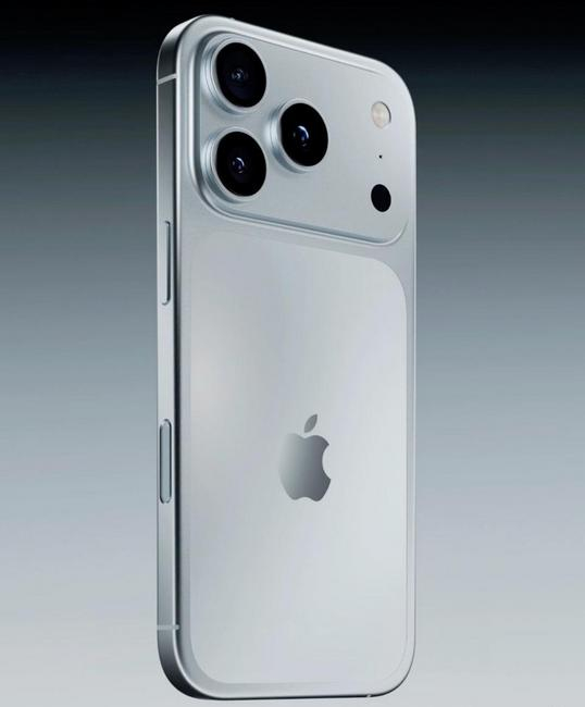 Рендер предполагаемого дизайна iPhone 17 Pro