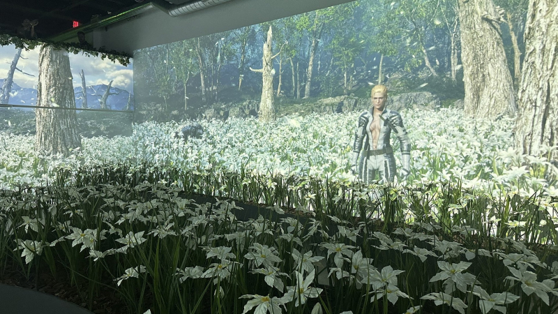  Антураж нью-йоркского мероприятия для прессы (источник изображения: Konami) 