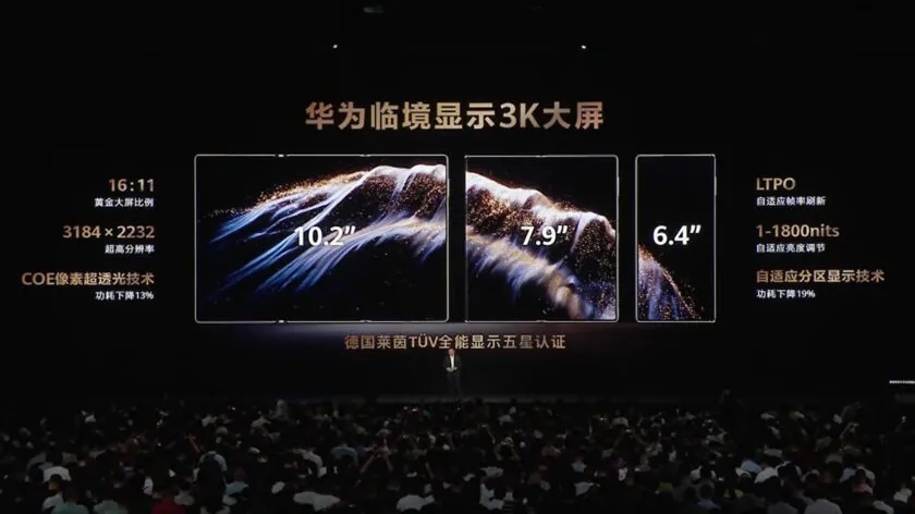 Huawei представила второй в мире трёхстворчатый складной смартфон Mate XTs за $2500 Huawei представила второй в мире трёхстворчатый складной смартфон Mate XTs за $2500