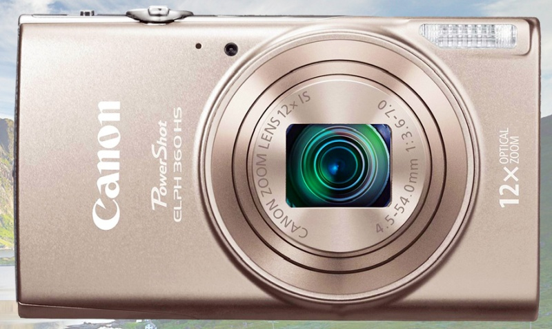  Оригинальная PowerShot Elph 360 HS 2016 года 