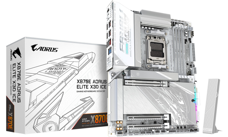  X870E Aorus Elite X3D ICE 