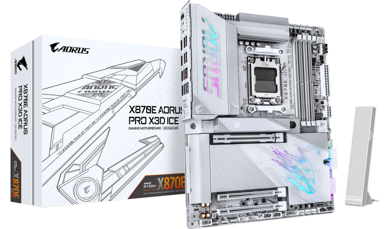  X870E Aorus PRO X3D ICE 