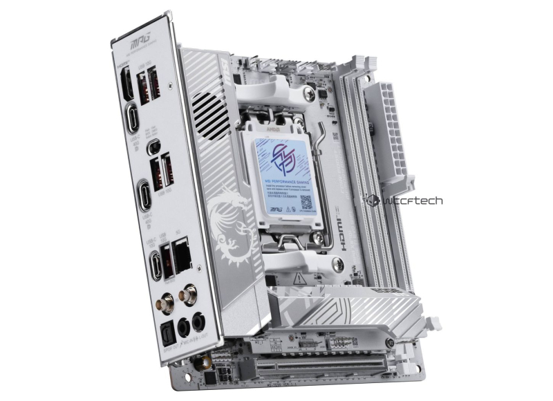  MSI MPG X870I TI EVO. Источник изображения: Wccftech 