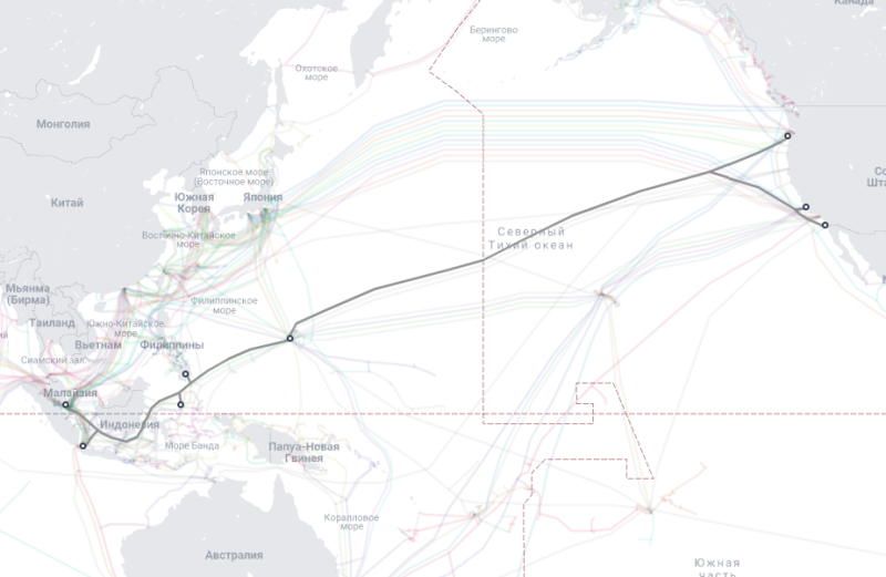 Источник изображения: Submarine Cable Map