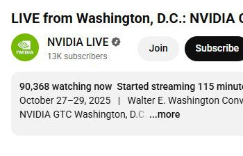 Фейковая трансляция GTC 2025 собрала больше просмотров, чем настоящая
