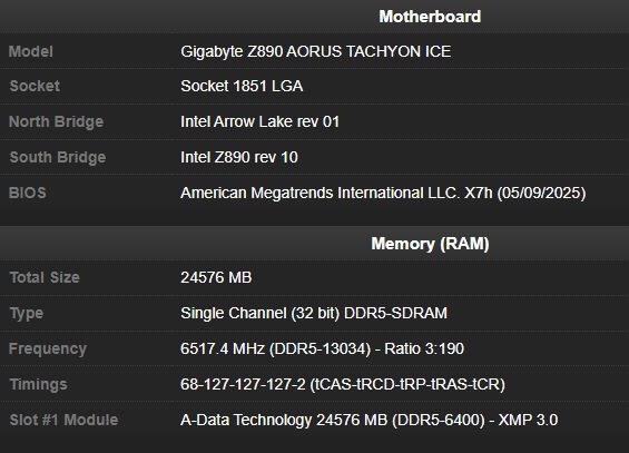  Источник изображения: CPU-Z 