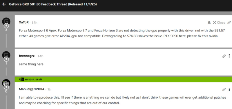  Источник изображения: Nvidia Forums 