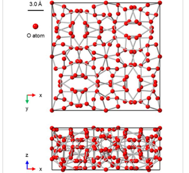  Элементарная кристаллическая ячейка Льда XXI 
