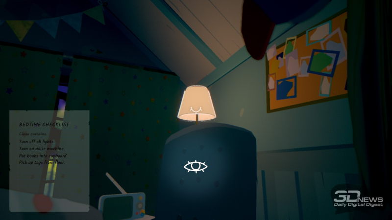  Что надо делать, мы понимаем благодаря характерным значкам на предметах — их в игре около шести-семи, но в основном используются три-четыре 