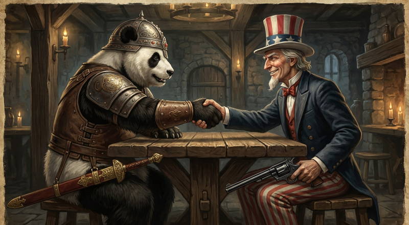  «Вечно от этих медведей одно беспокойство…» (источник: ИИ-генерация на основе модели Nano Banana Pro) 