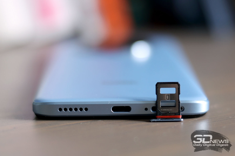  HUAWEI nova 14i, слот для двух карточек nano-SIM 