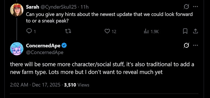 Источник изображения: X (ConcernedApe)