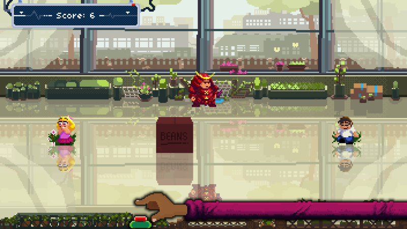  В Rhythm Doctor присутствуют забавные мини-игры с персонажами основной истории 