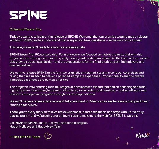 Обращение разработчиков