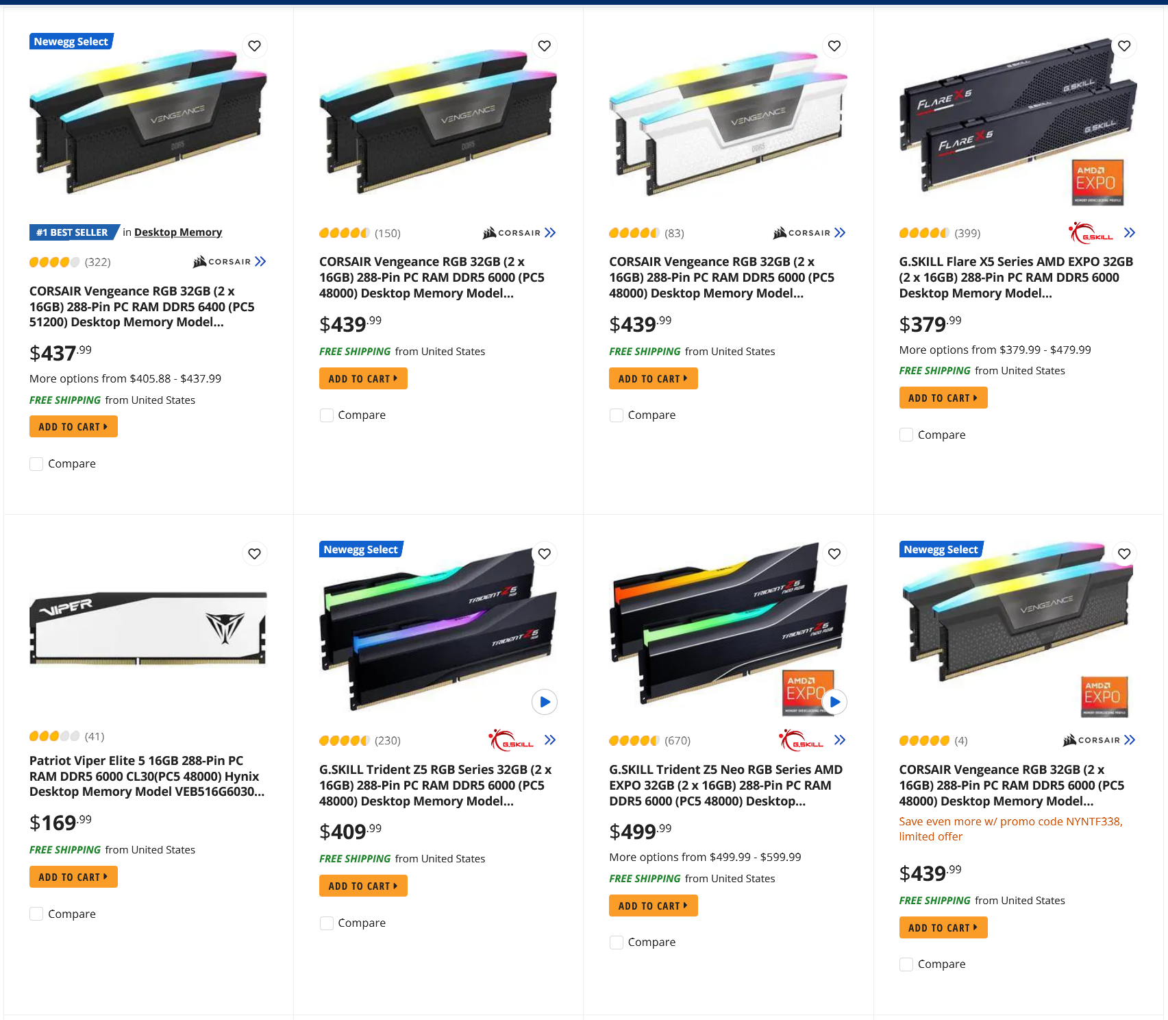  Коротко &mdash; о ситуации с ценами на память 