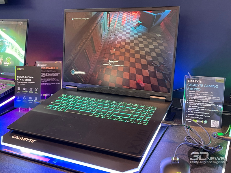  Gigabyte Gaming A18 Pro 