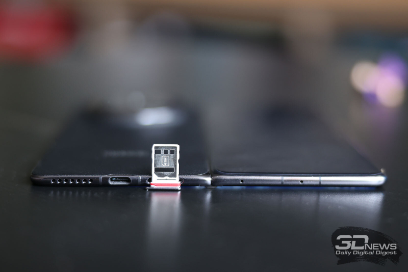  HUAWEI Mate X7, слот для двух карточек nano-SIM 