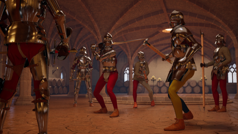  На старте раннего доступа Half Sword будет поддерживать только английский язык 