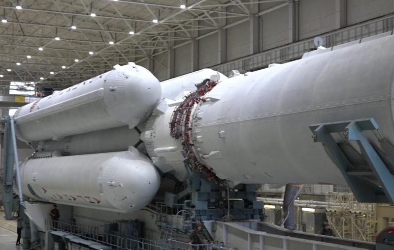  Ракета-носитель &laquo;Ангара-А5&raquo;          Пресс-служба Минобороны РФ/&thinsp;ТАСС 