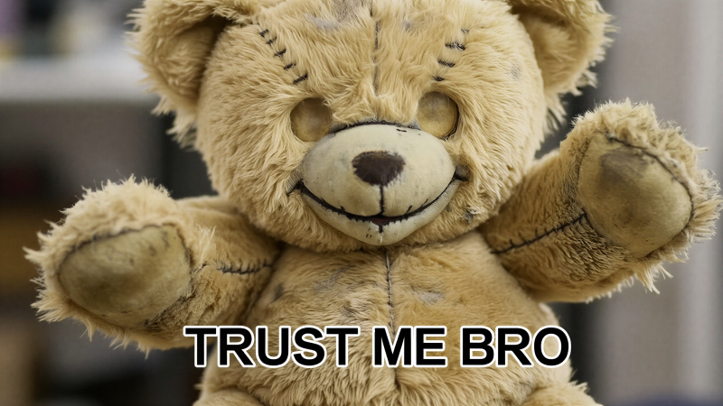  &laquo;Ты в полной безопасности, малютка&raquo; (источник: ИИ-генерация на основе модели Z Image) 