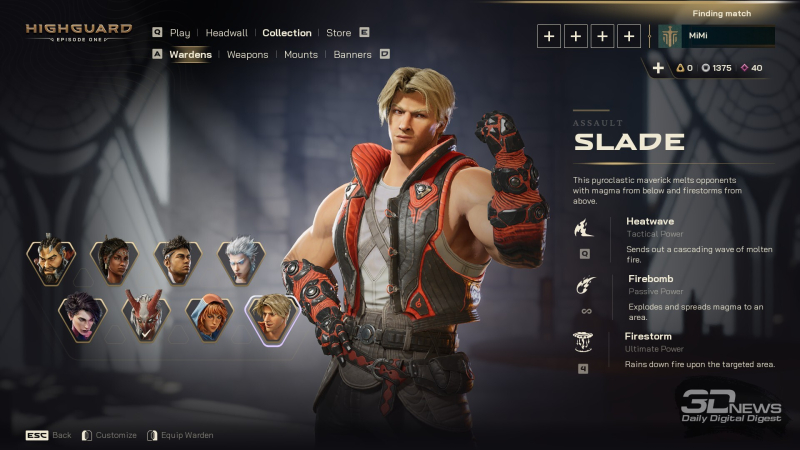  Хочу знать, как Кена из Street Fighter занесло в Highguard, и почему он теперь Слейд&hellip; 