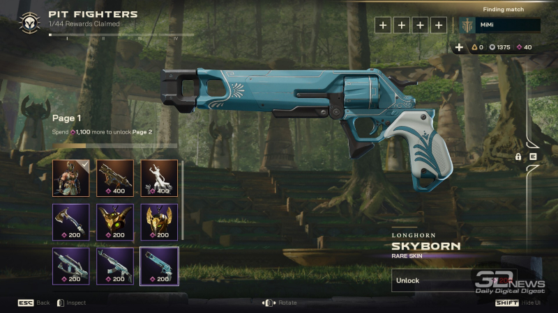  Оружие и, в особенности, некоторые цветовые варианты вызывают стойкую ассоциацию с Destiny 