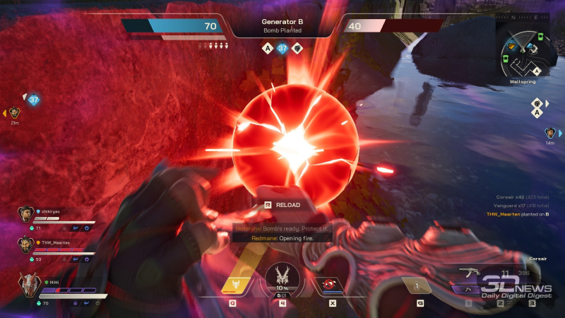  Противники оставляют после себя сферу, и если её не &laquo;впитать&raquo;, то оппонента могут вернуть к жизни соратники 