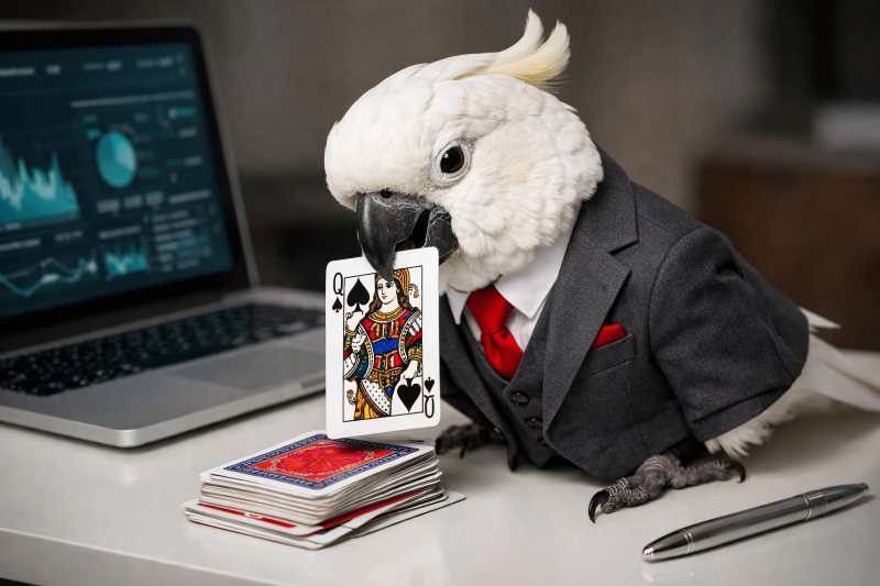  &laquo;Попка не дур-р-рак! Попка стохастик!&raquo; (источник: ИИ-генерация на основе модели GPT-image-1) 