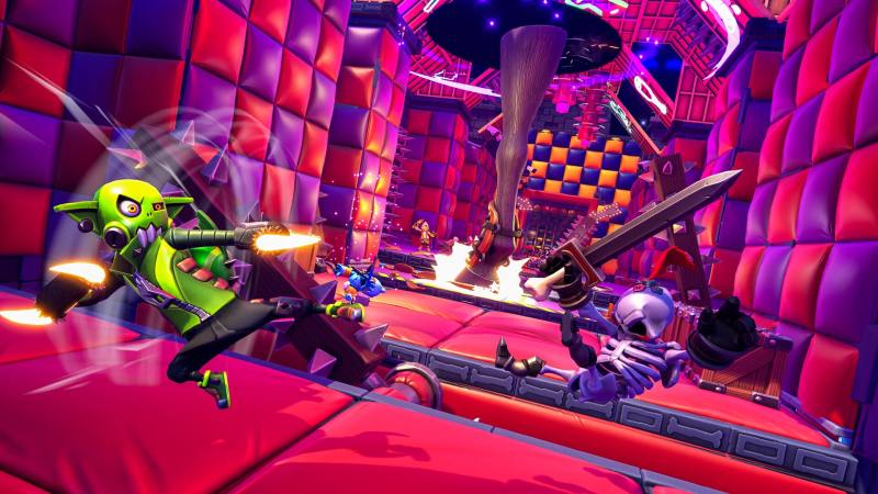  Игра представляет собой аналог Fall Guys: Ultimate Knockout с пользовательскими уровнями 