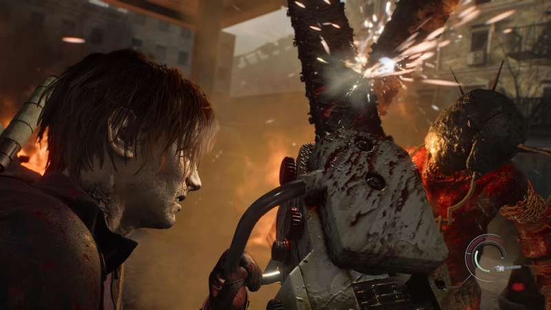  RE9 по большей части натужно серьёзная, но замес на бензопилах никто не отменял! 