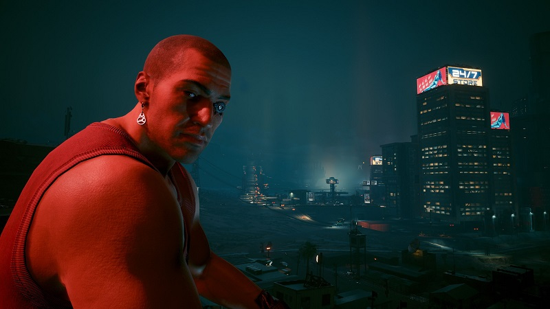  Ривер в Cyberpunk 2077 (источник изображения: SoulZ в Steam) 