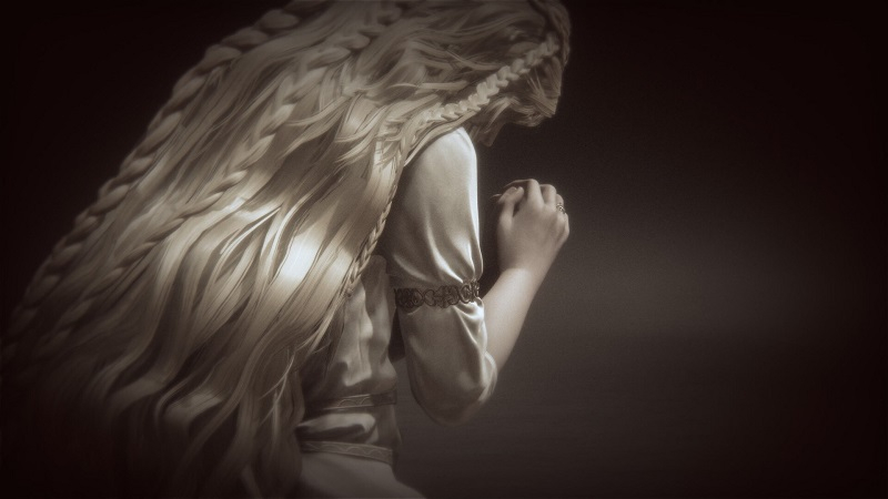  Похоже, в сцене используется та же модель Микеллы, что и в DLC (источник изображения: Bandai Namco) 