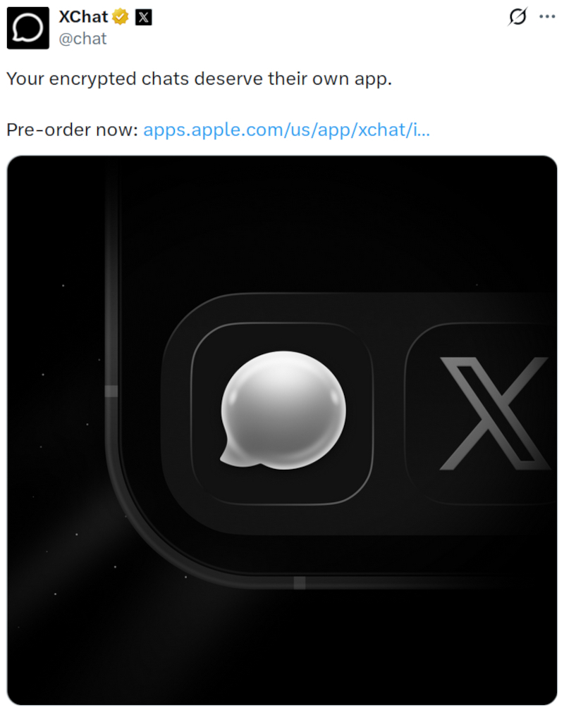  Источник изображения: @chat / x.com 