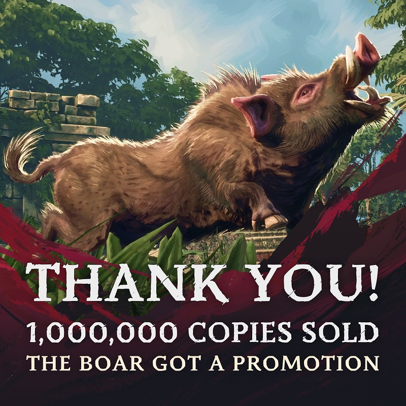 Продажи пиратского симулятора выживания Windrose превысили 1 млн копий, а пиковый онлайн в Steam — 222 тыс. игроков