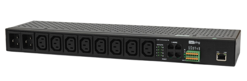  Контроллер NetPing 8/PWR-220 v7.6/ETH 