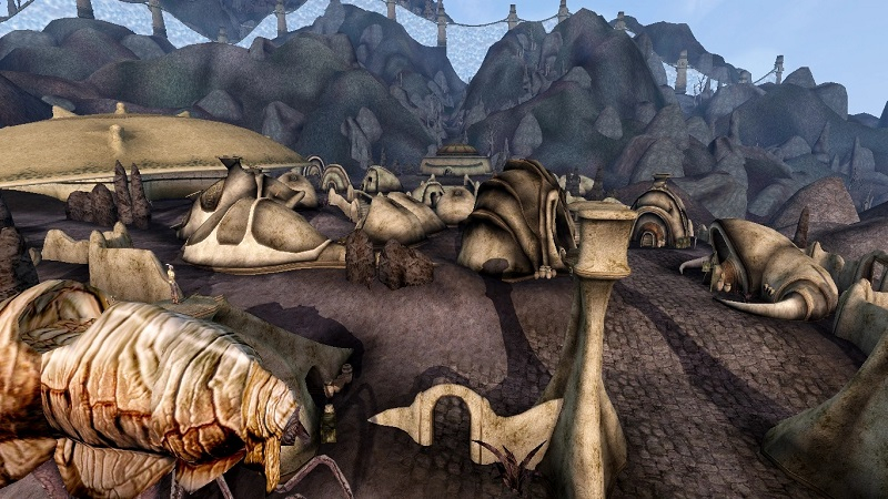  Альд'рун в Morrowind (источник изображения: Bethesda Softworks) 