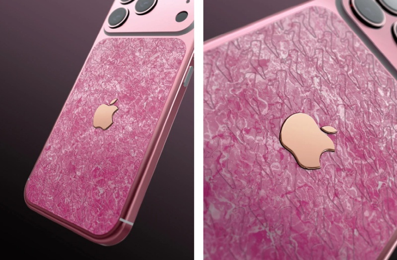 Caviar представила четвёрку розовых iPhone 17 Pro и Pro Max, украшенных золотом и бриллиантами